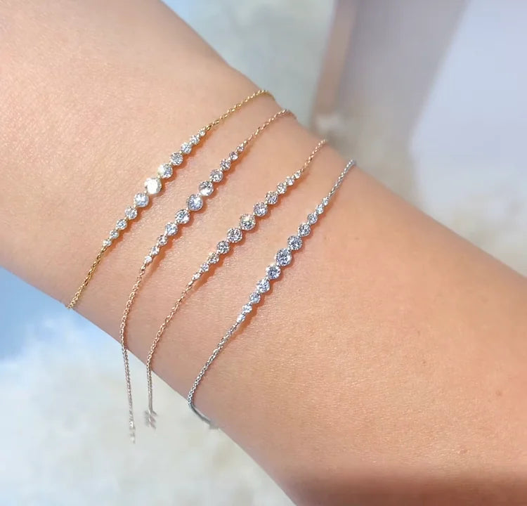 Lab-Grown Diamond | 18K 0.30ct Smile bracelet