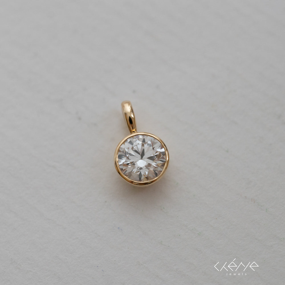 Lab Grown Diamond |  Lollipop Charms Pendant with Diamonds