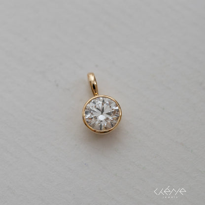 Lab Grown Diamond |  Lollipop Charms Pendant with Diamonds