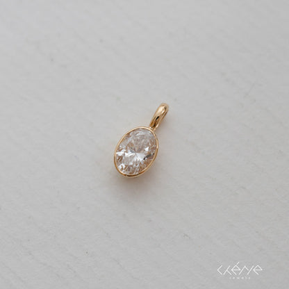 Lab Grown Diamond |  Lollipop Charms Pendant with Diamonds