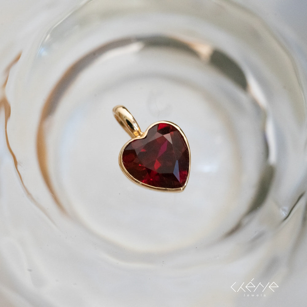 Lab Grown Diamond |  Lollipop Charms Pendant with Gemstones in Bezel Set