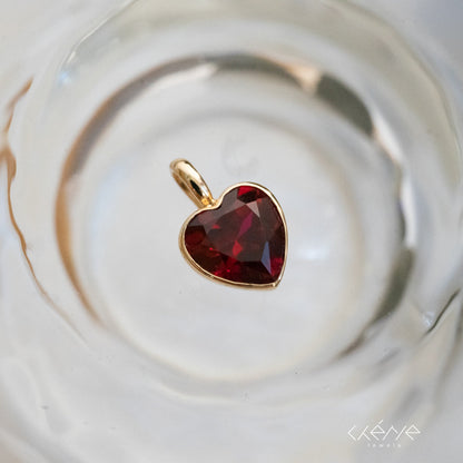 Lab Grown Diamond |  Lollipop Charms Pendant with Gemstones in Bezel Set