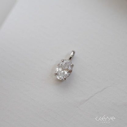 Lab Grown Diamond |  Lollipop Charms Pendant with Diamonds