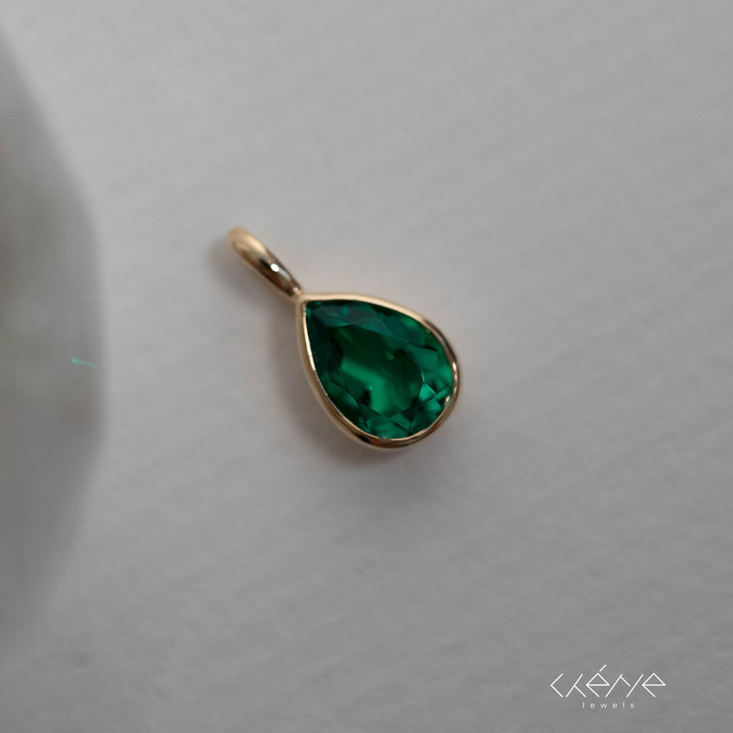 Lab Grown Diamond |  Lollipop Charms Pendant with Gemstones in Bezel Set