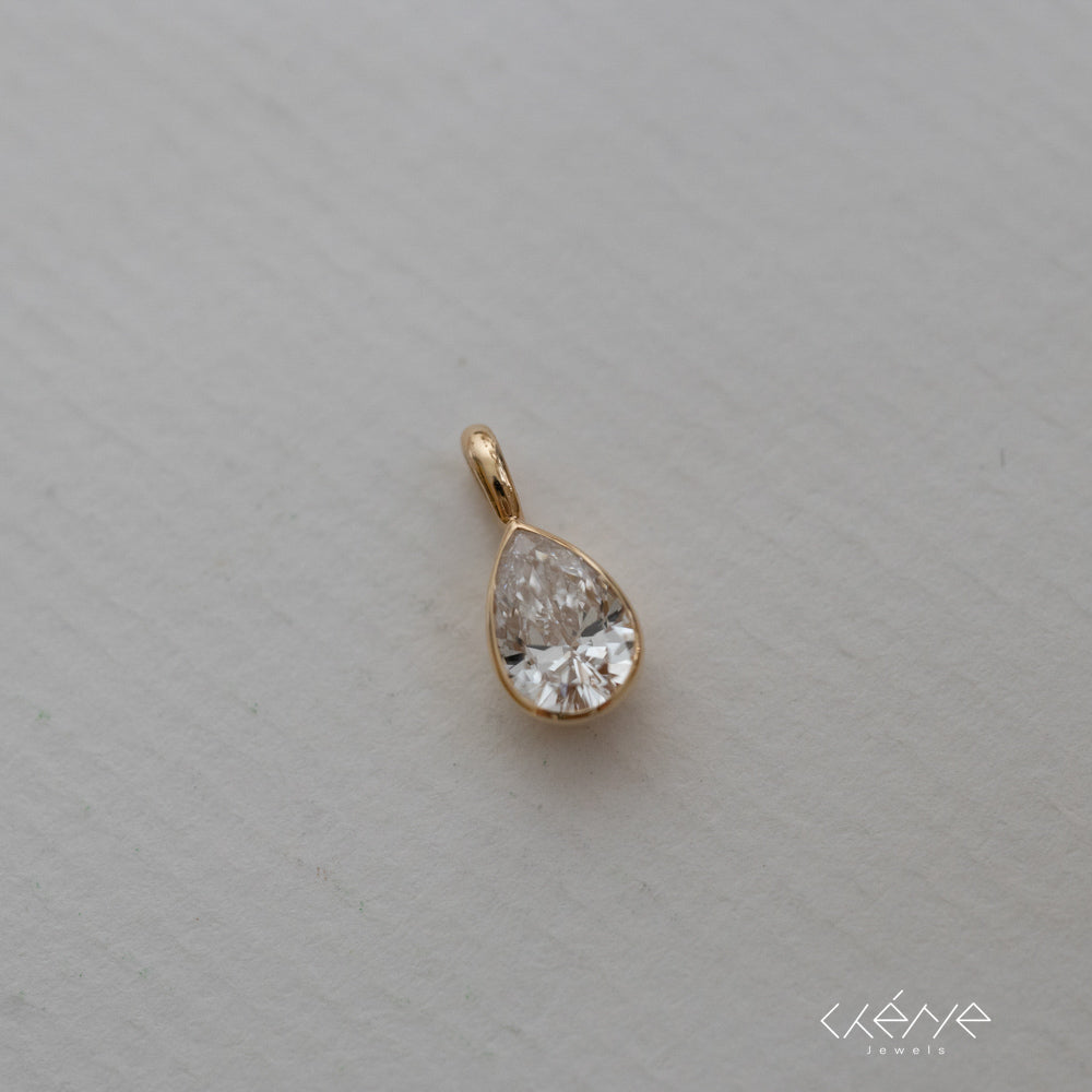 Lab Grown Diamond |  Lollipop Charms Pendant with Diamonds