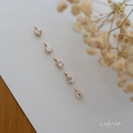 Lab Grown Diamond |  Lollipop Charms Pendant with Diamonds