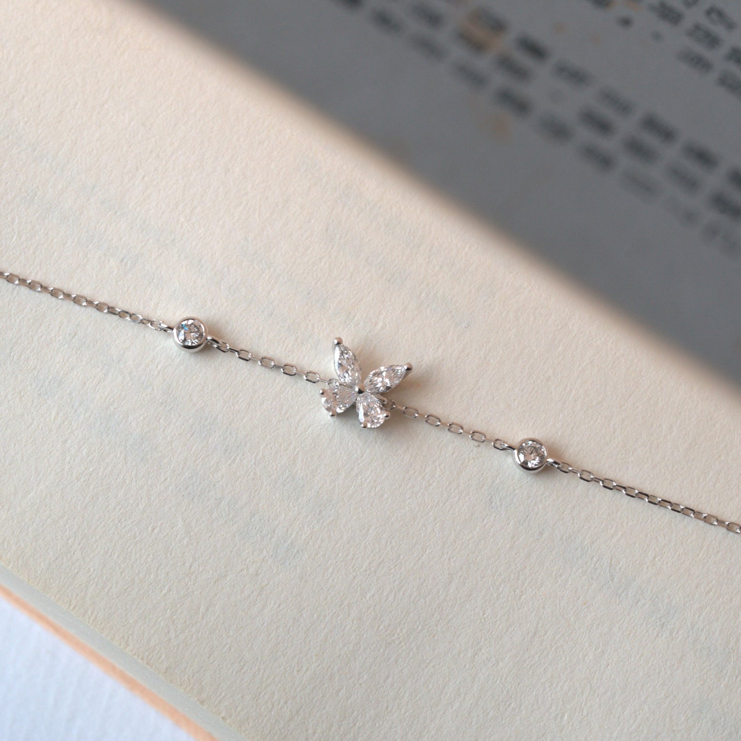 Lab Grown Diamond |  Diamond Butterfly Bracelet