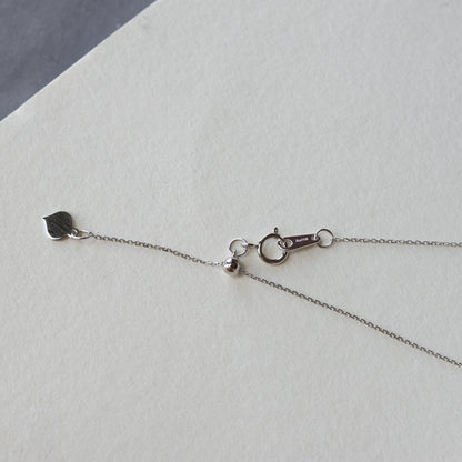 Dainty 30pt Marquise Diamond Necklace