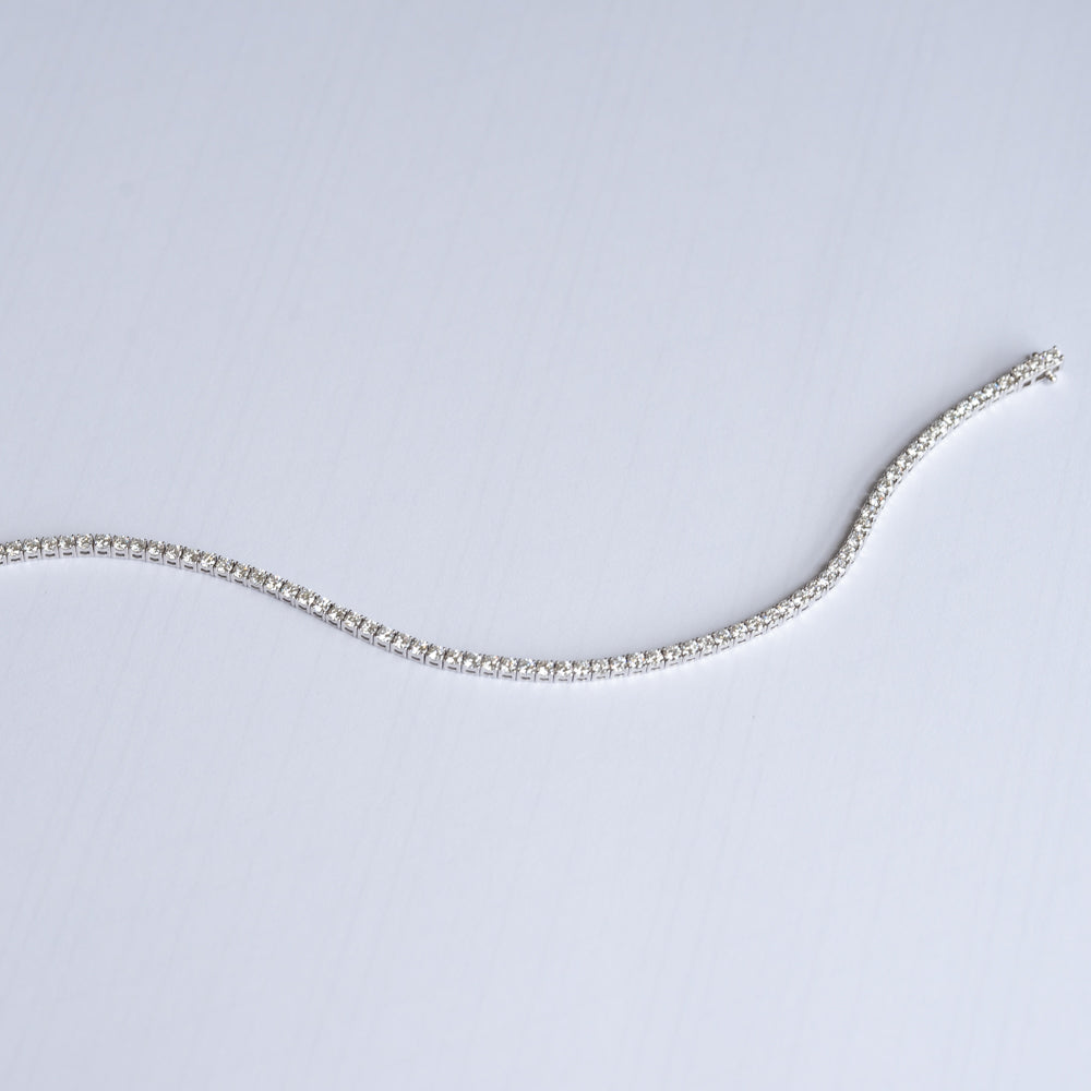 Lab Grown Diamond |  Classic Tennis Bracelet