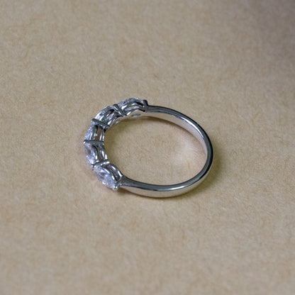 Lab Grown Diamond |  East West Marquise Eternity Band