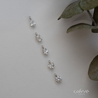 Lab Grown Diamond |  Lollipop Charms Pendant with Diamonds