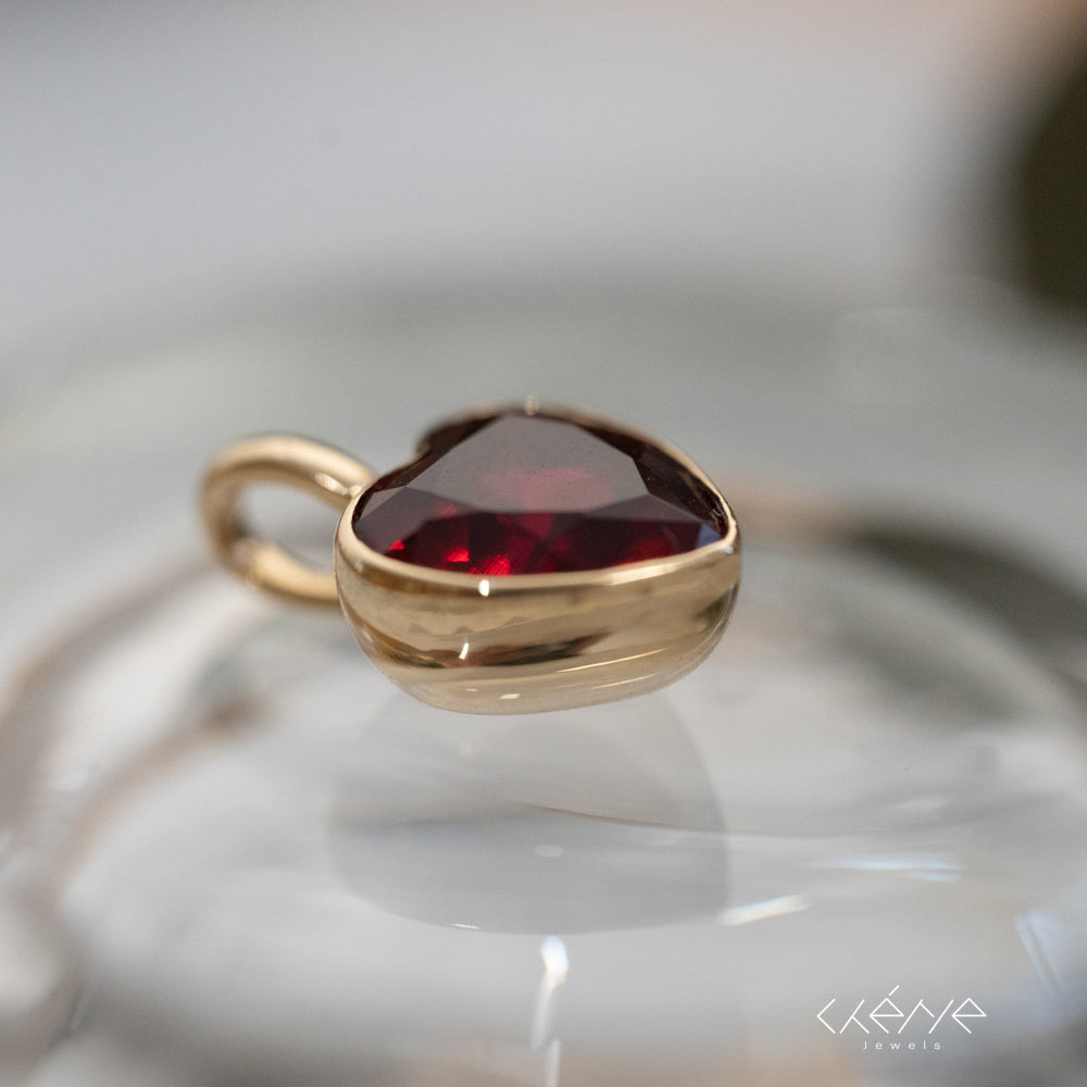 Lab Grown Diamond |  Lollipop Charms Pendant with Gemstones in Bezel Set