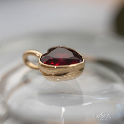 Lab Grown Diamond |  Lollipop Charms Pendant with Gemstones in Bezel Set