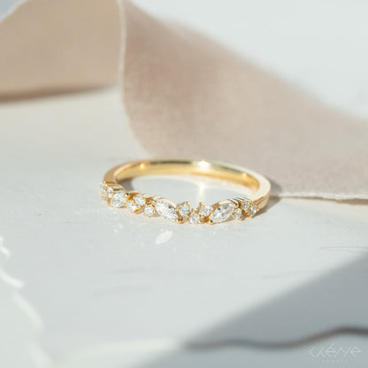 Lily - Marquise Eternity Band Ring