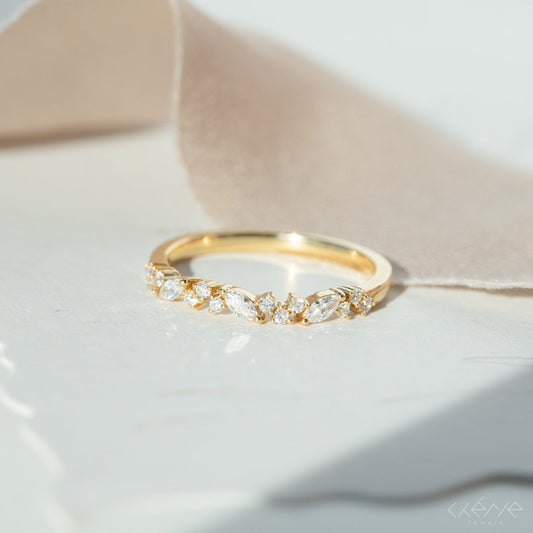 Lily - Marquise Eternity Band Ring