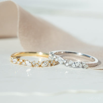 Lily - Marquise Eternity Band Ring