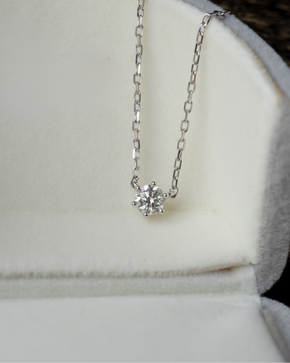Lab Grown Diamond | 0.30ct Solitiare Diamond Necklace