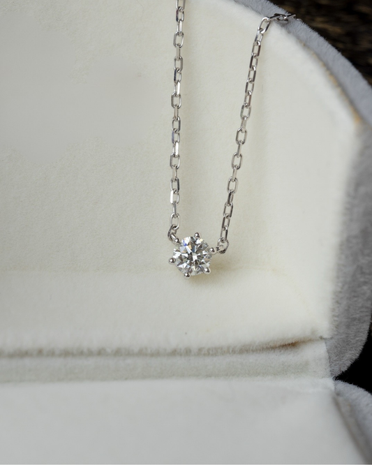 Lab Grown Diamond | 0.30ct Solitiare Diamond Necklace