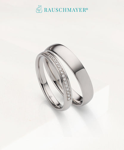Rauschmayer - Wedding Band Collection - Individual Love White Gold