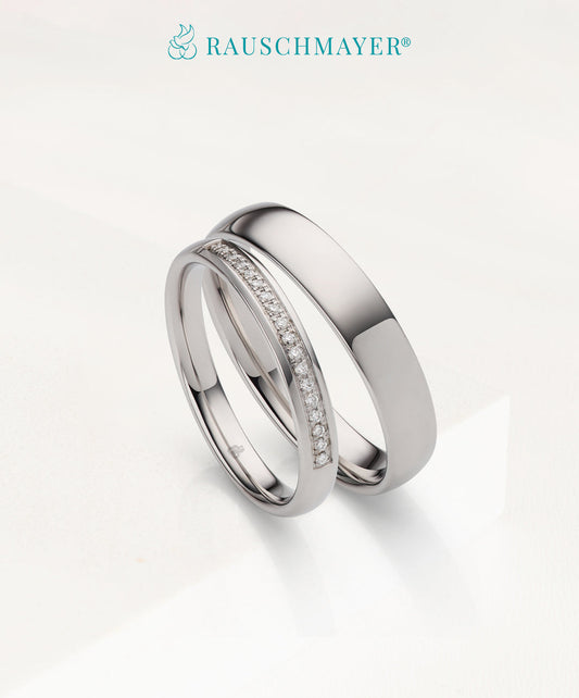 Rauschmayer - Wedding Band Collection - Individual Love White Gold