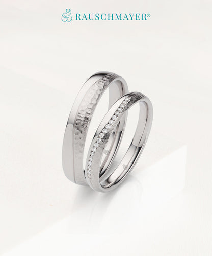 Rauschmayer - Wedding Band Collection - Individual Love White Gold