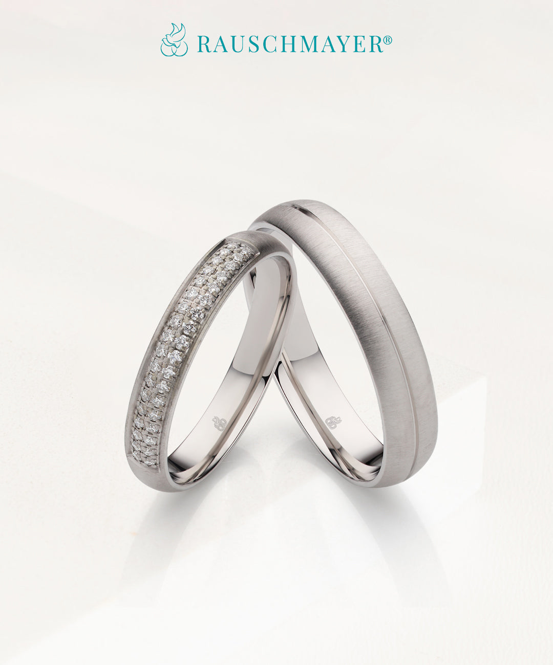 Rauschmayer - Wedding Band Collection - Individual Love White Gold