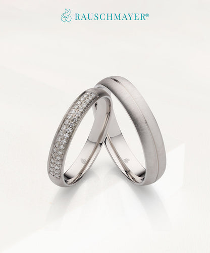 Rauschmayer - Wedding Band Collection - Individual Love White Gold