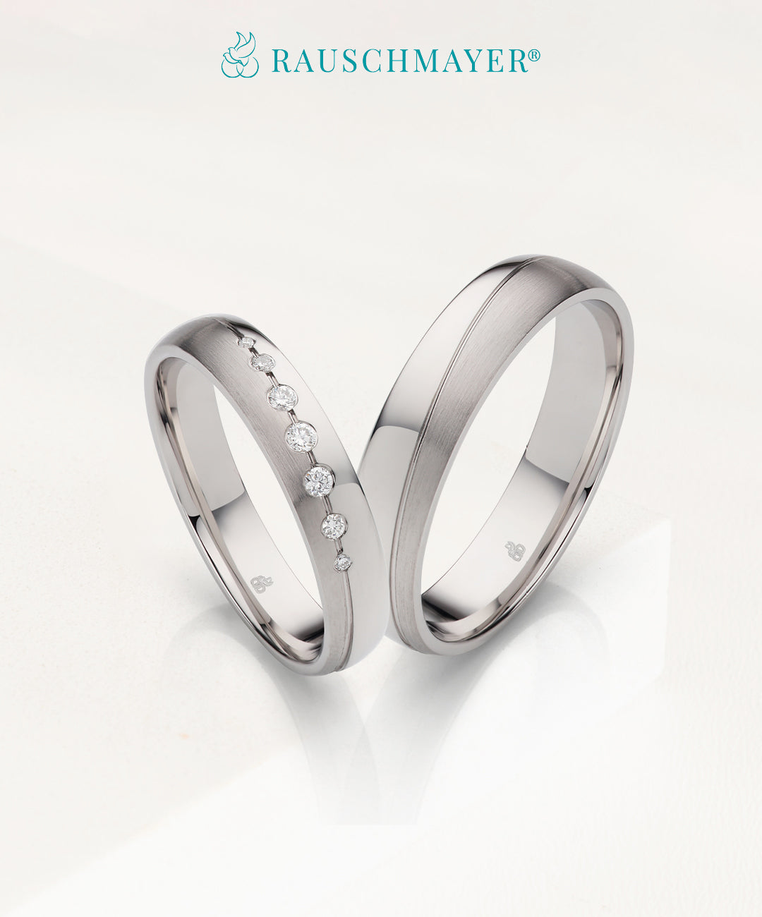 Rauschmayer - Wedding Band Collection - Individual Love White Gold