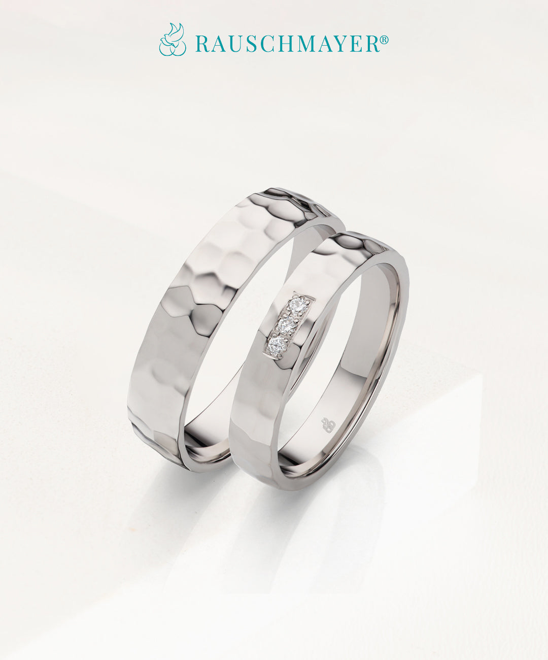 Rauschmayer - Wedding Band Collection - Individual Love White Gold
